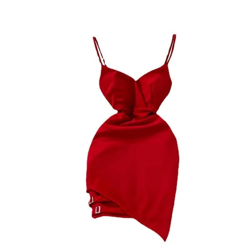 Levoire | Robe à bretelles fines sans dos