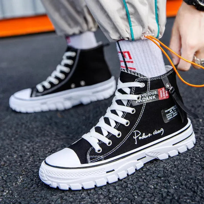 Levoire | Chaussures à talons pour hommes – Style urbain et confort décontracté