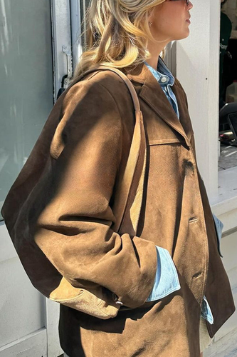 Levoire | Veste Pour Femmes Avec Look Vintage, Manches Longues Et Boutons, Veste De Transition Décontractée