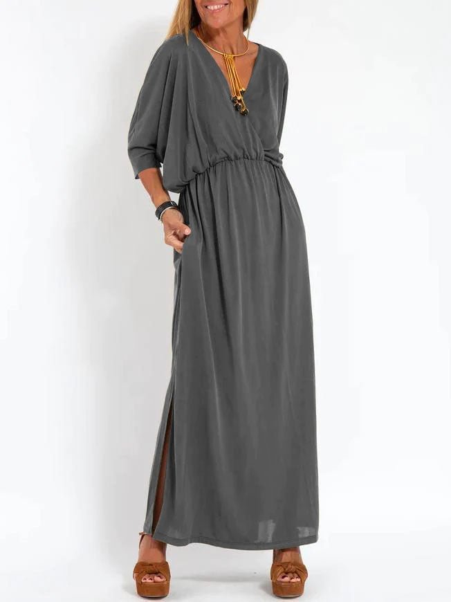 Levoire | Robe Longue D'Été Gris foncé