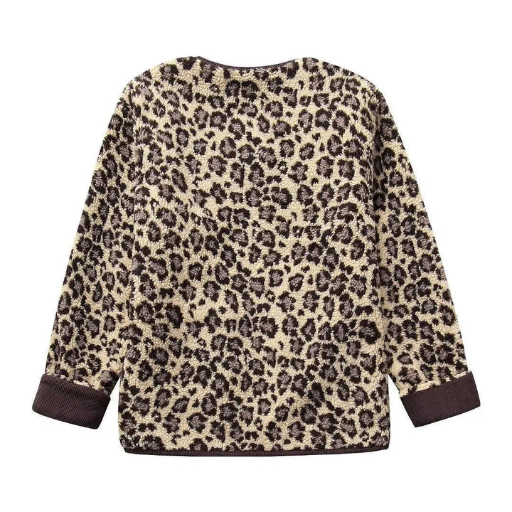 Levoire | Veste de loisirs pour femmes à motif léopard