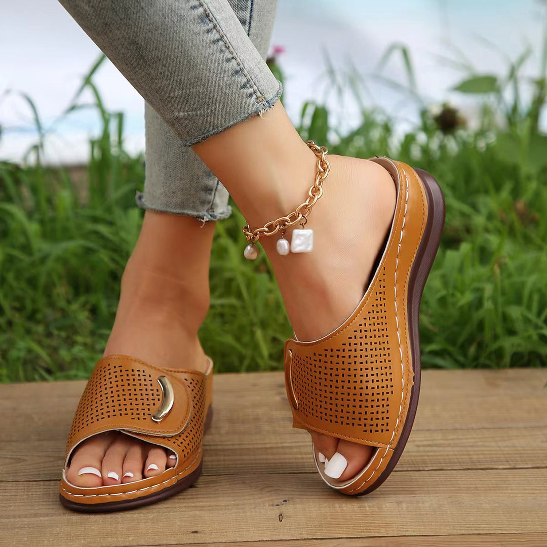 Levoire | Tongs Confortables Avec Semelle Antidérapante Et Design À Bout Ouvert