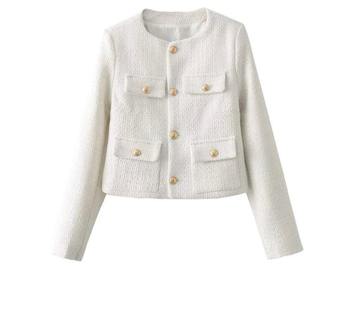 Levoire | Veste Boucle Classique Avec Patte De Boutonnage