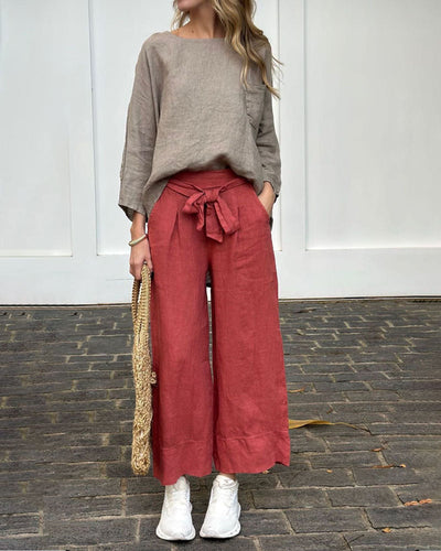 Levoire | Haut Élégant Et Pantalon Ample