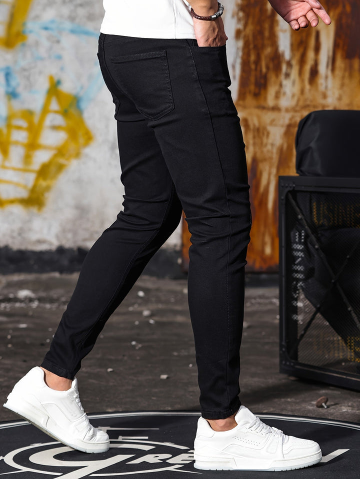 Levoire | Jeans Skinny Style Urbain Avec Stretch De Niveau Moyen