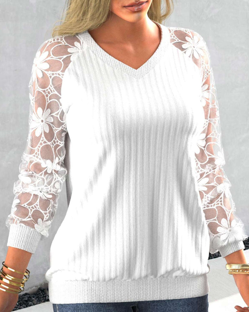Levoire | Pull à manches transparentes