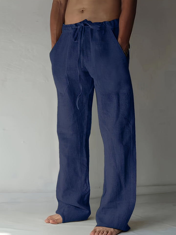 Levoire | Grande Taille Pantalons En Coton Pour Hommes De Loisirs Merimustan