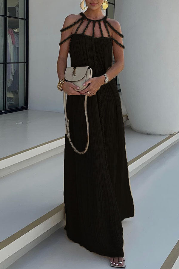 Levoire | Robe longue confortable Beige Taille unique