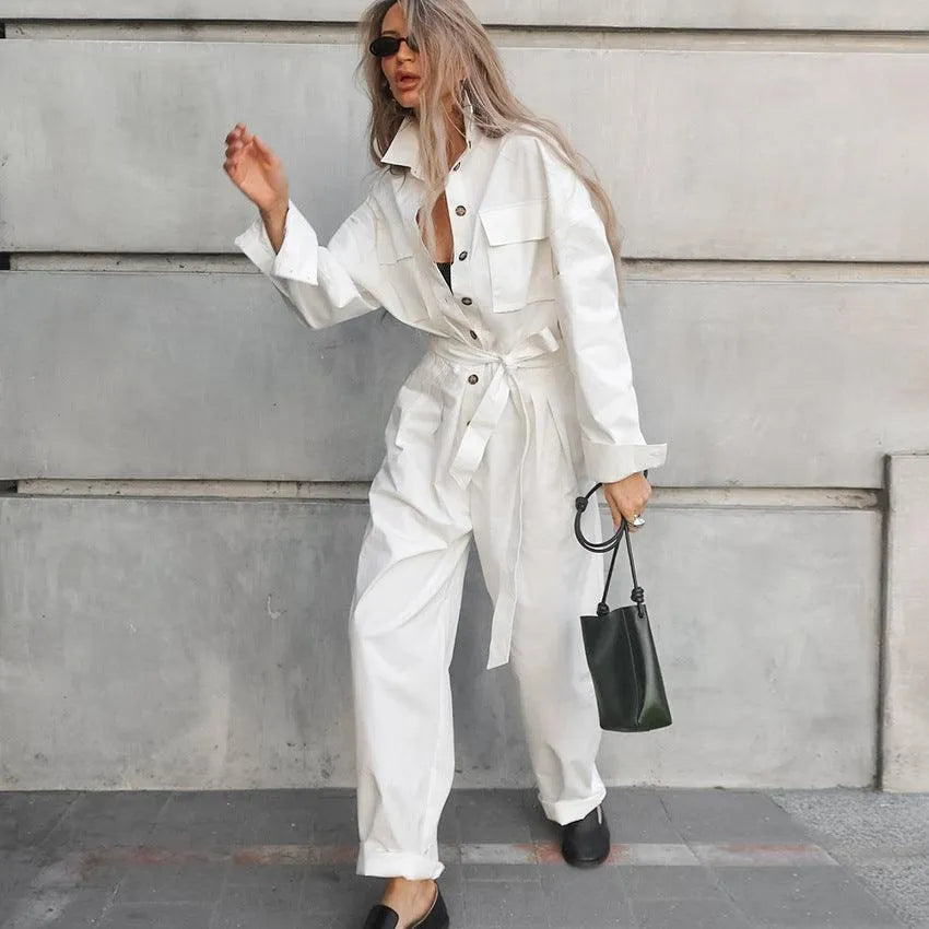 Levoire | Chemise à jambes larges et à manches longues
