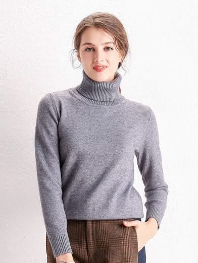 Levoire | Chemise Col Classic En Tricot Garantie Chaleur Et Style Gris