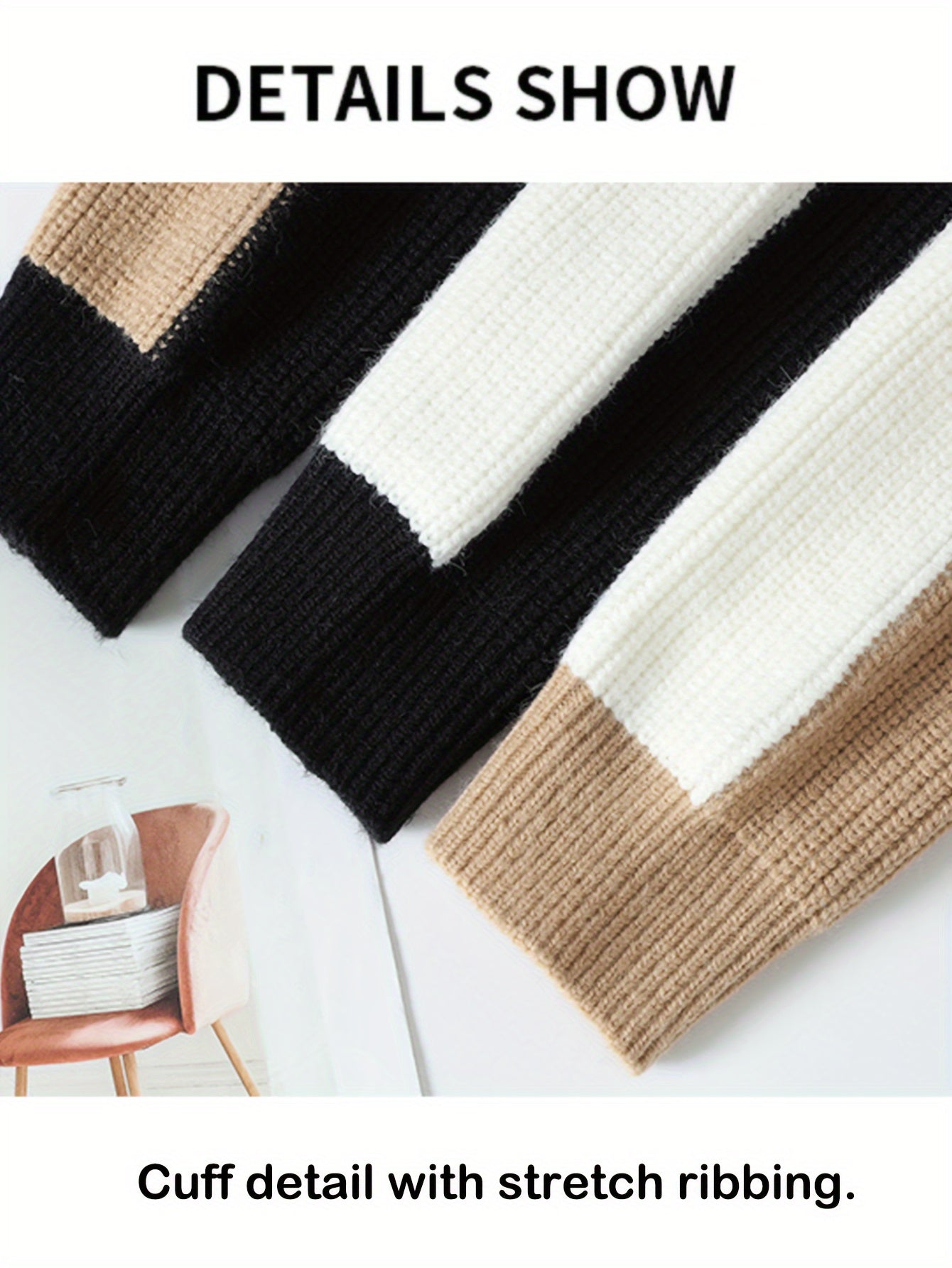 Levoire | Pull Chaud Avec Motifs Géométriques