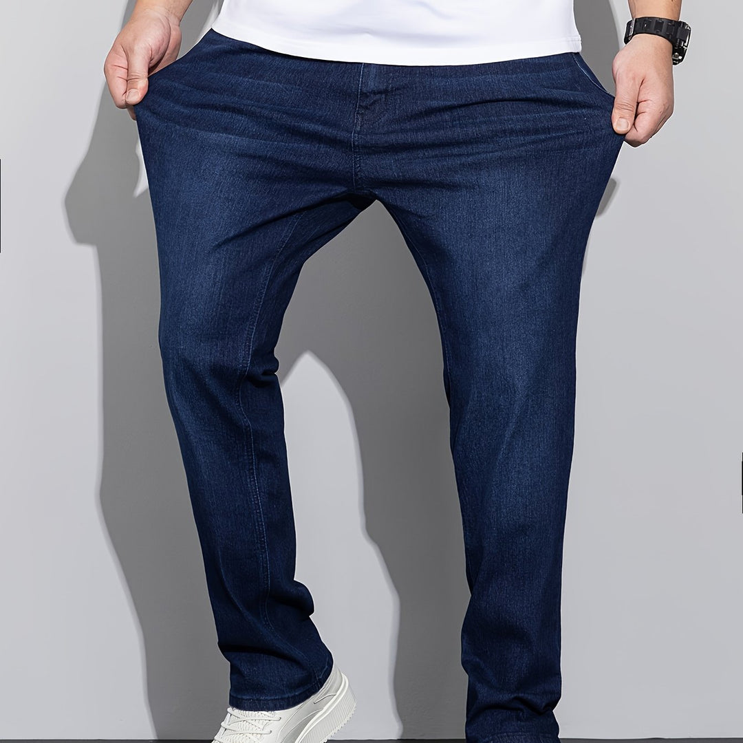 Levoire | Jeans Rentot En Denim Uni