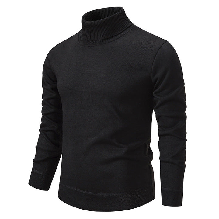 Levoire | Mélange De Laine Pull À Col Roulé Noir
