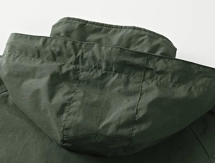 Levoire | Veste de randonnée imperméable avec capuche amovible