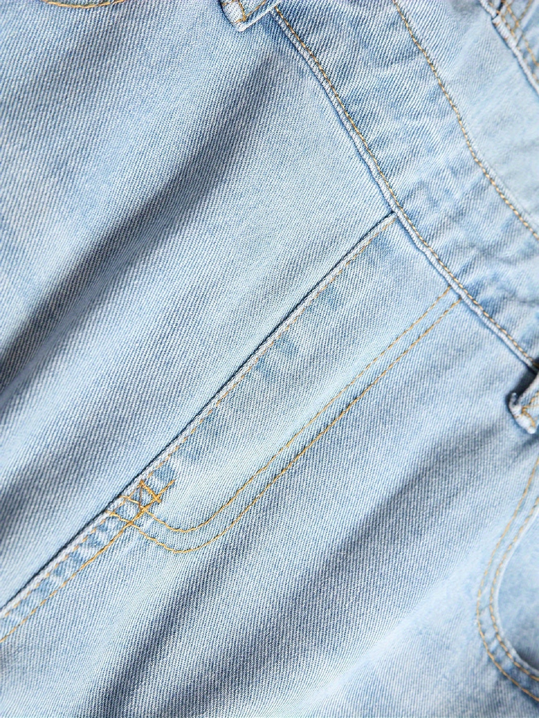 Levoire | Salopette En Denim Hip Hop Avec Poches