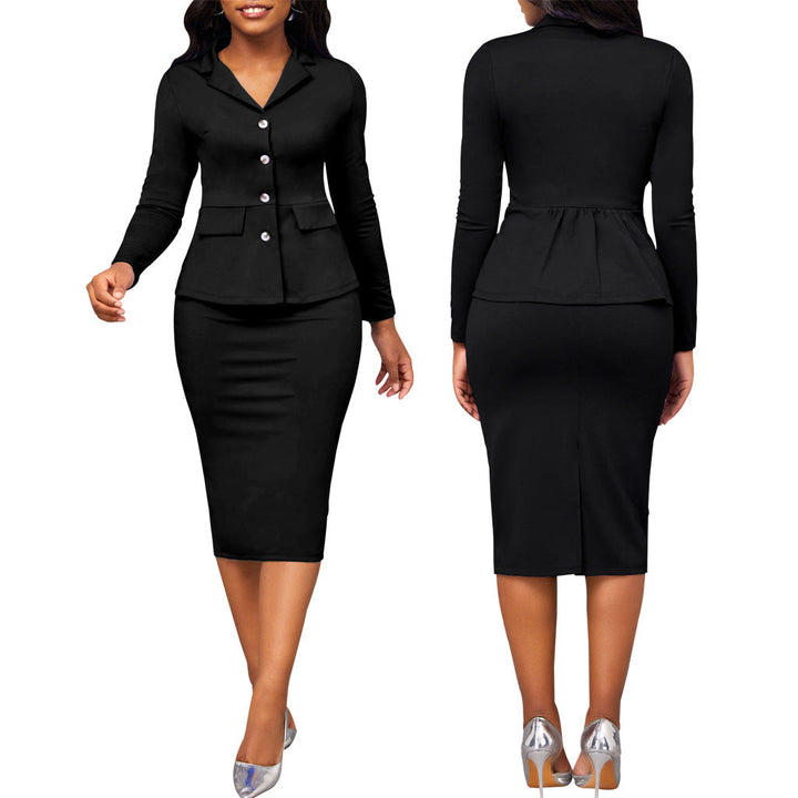 Levoire | Élégante Robe Pour Femmes Dans Le Set Noir