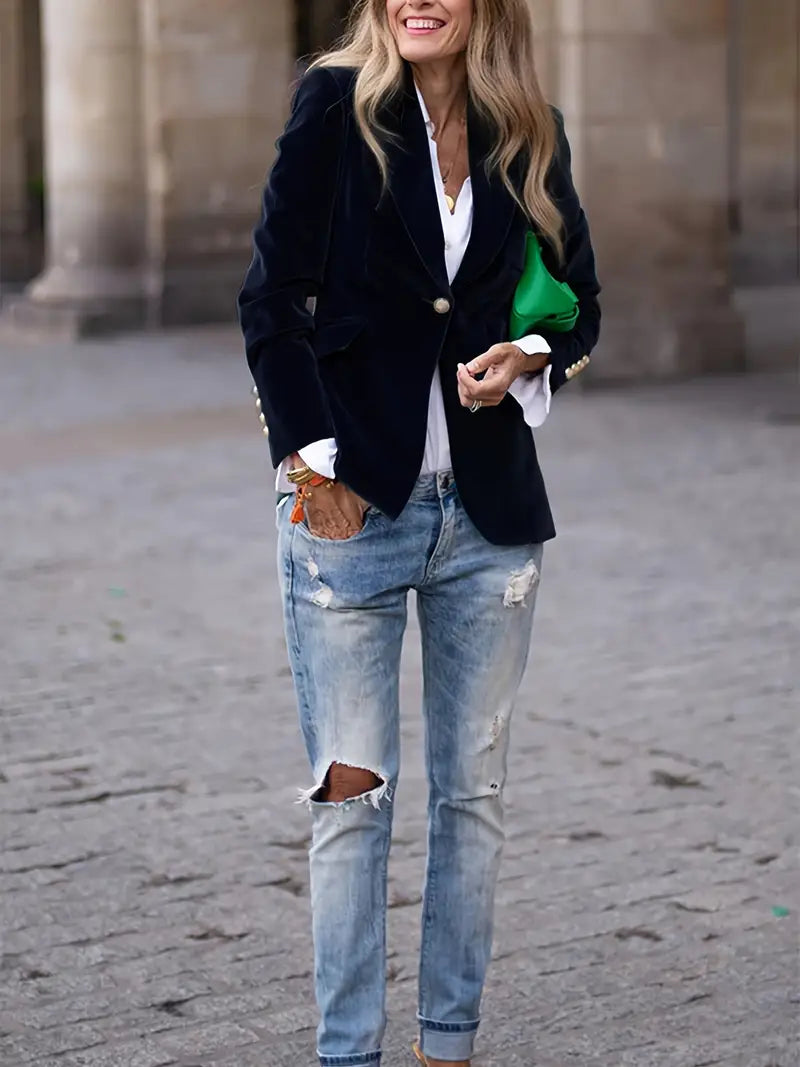 Levoire | Blazer Élégant Et Polyvalent