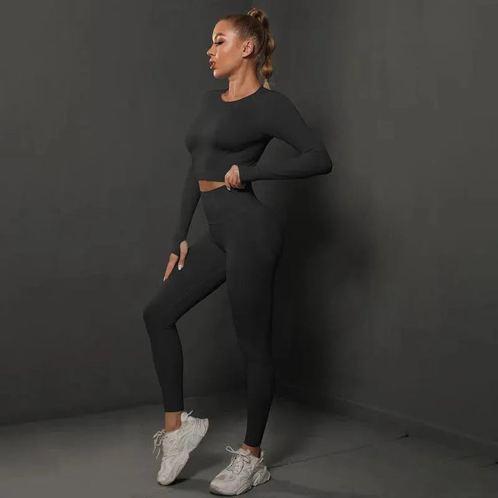 Levoire | Pantalons de yoga et haut parfaits Reine Noire