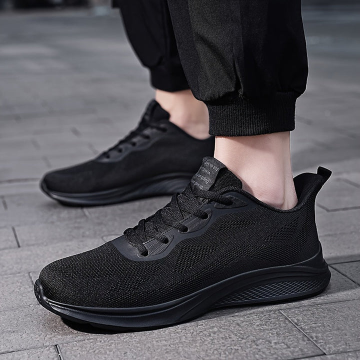 Levoire | Sneaker Respirant Élégant Noir