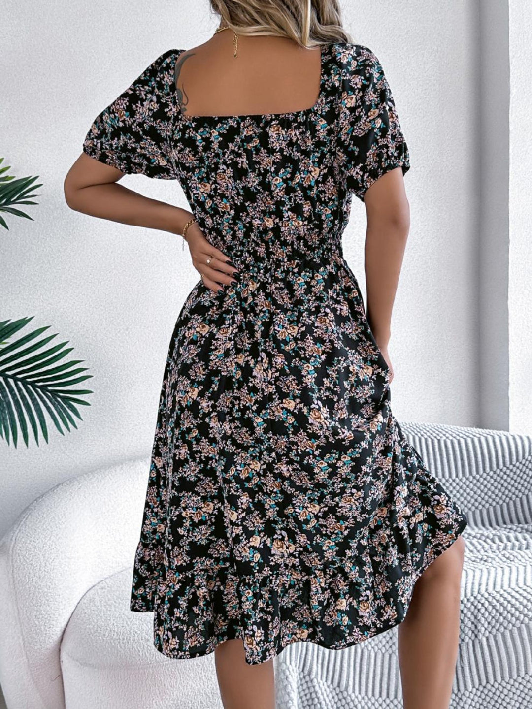 Levoire | Robe En Jean Tube À Fente Pour Femmes