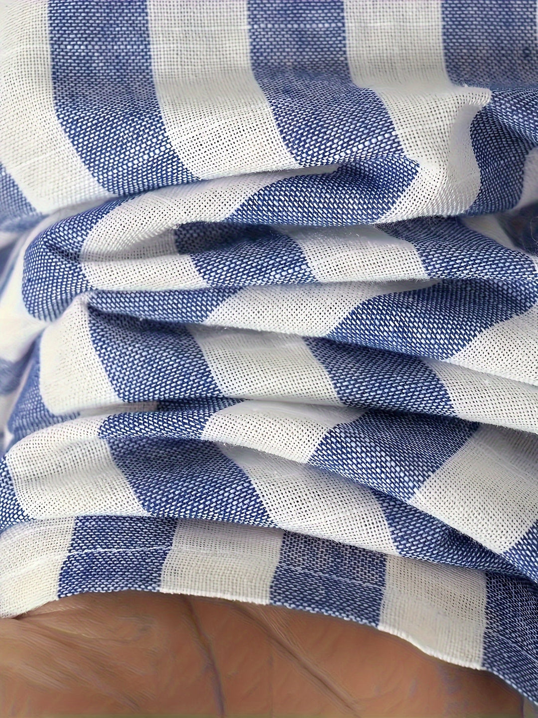 Levoire | Chemise En Coton Lin Rayée Pour Hommes