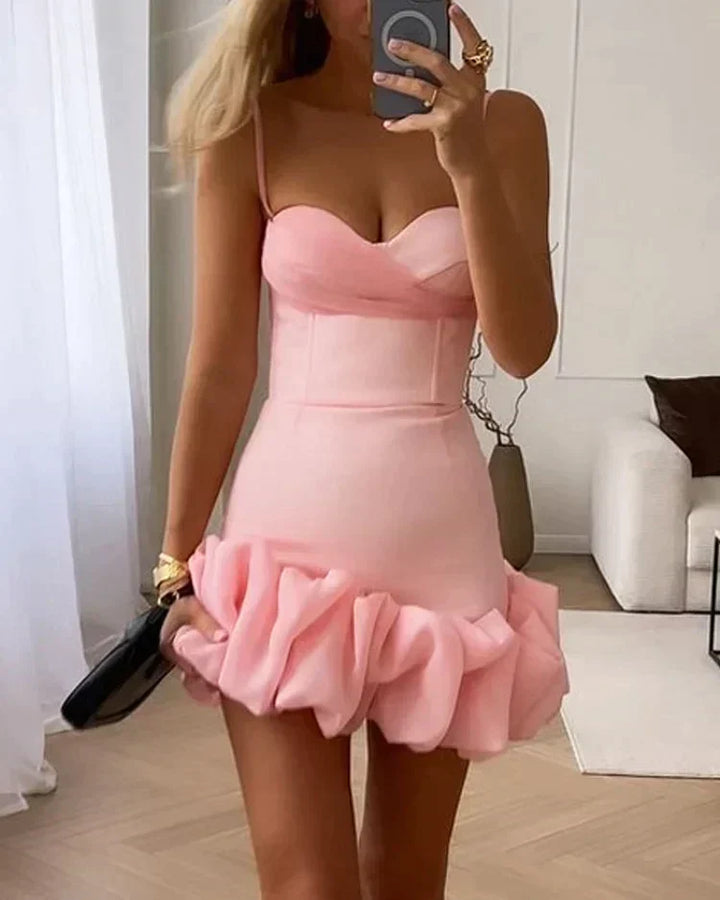 Levoire | Enchanted Robe froncée pour femme Rose