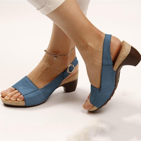 Levoire | Chaussures Orthopédiques Confortables pour Femmes Bleu