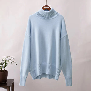 Levoire | Pull en tricot pour femmes bleu clair