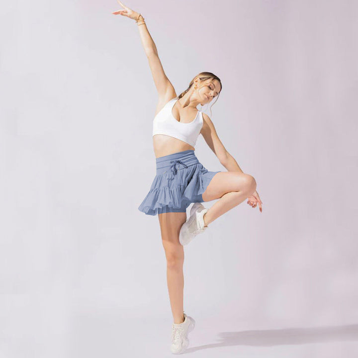 Levoire | Jupe Mini Taille Haute Avec Shorts De Sécurité