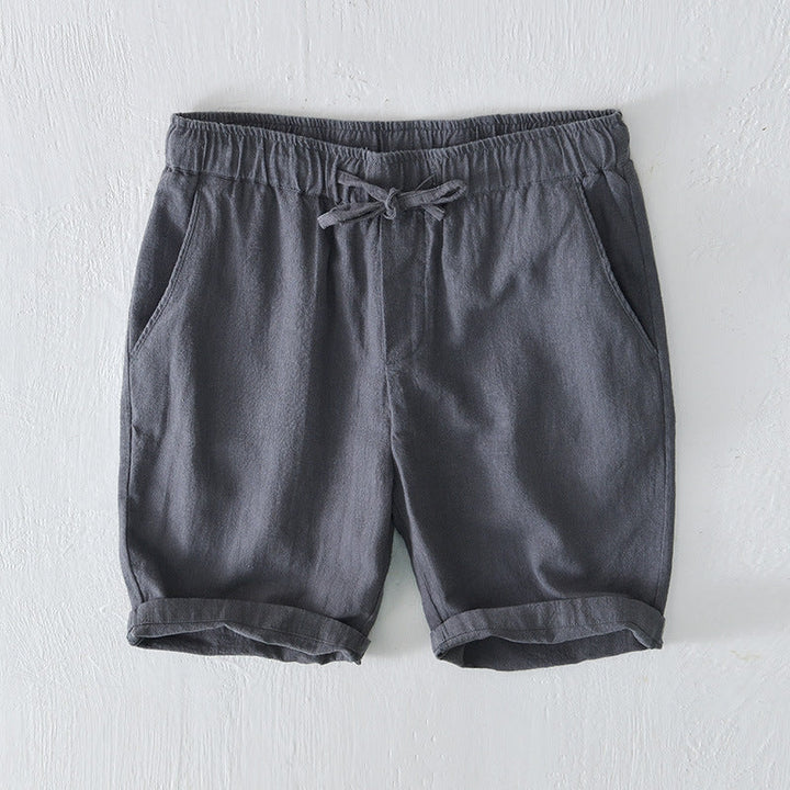 Levoire | Shorts En Lin Léger Gris