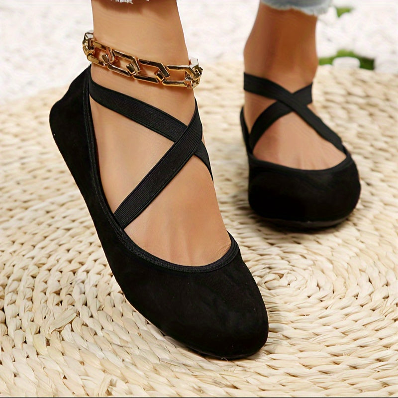 Levoire | Ballerines Élégantes Pour Femmes Avec Semelle Antidérapante Noir