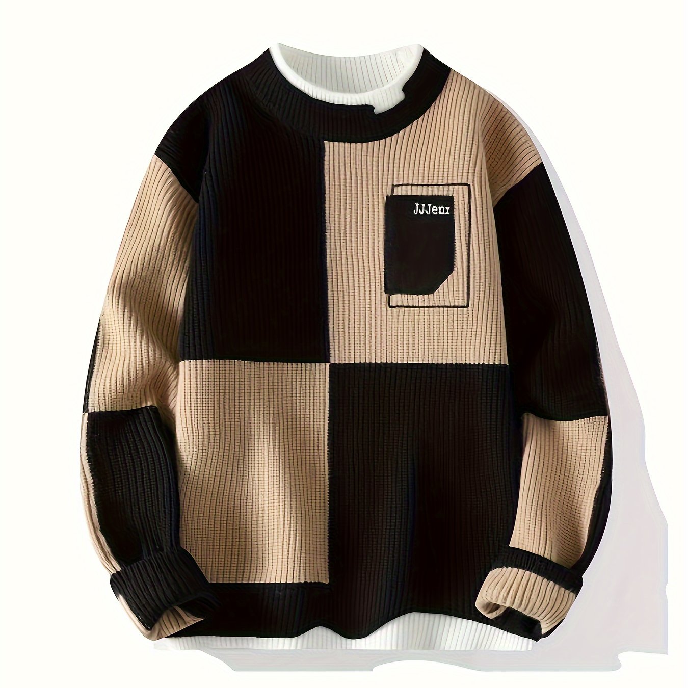 Levoire | Pull Chaud Avec Motifs Géométriques