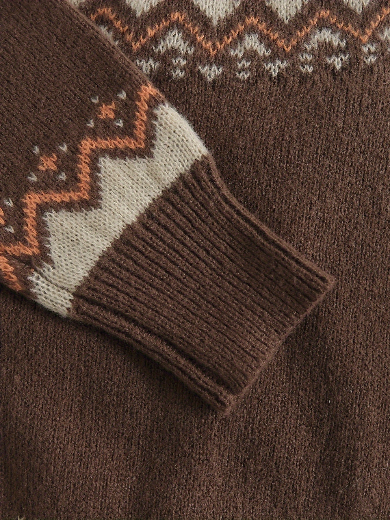 Levoire | Pull En Tricot À Col Rond Kürbis