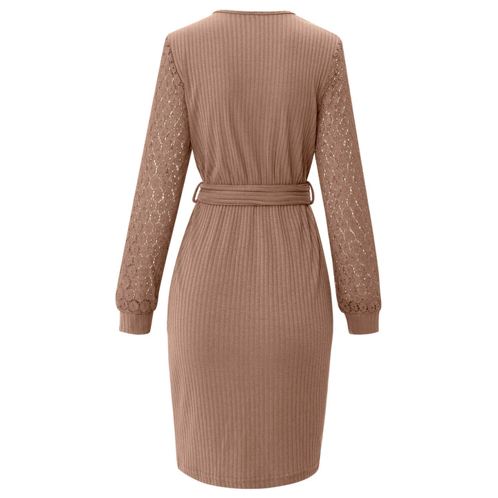 Levoire | Robe Avec Manches Longues En Dentelle