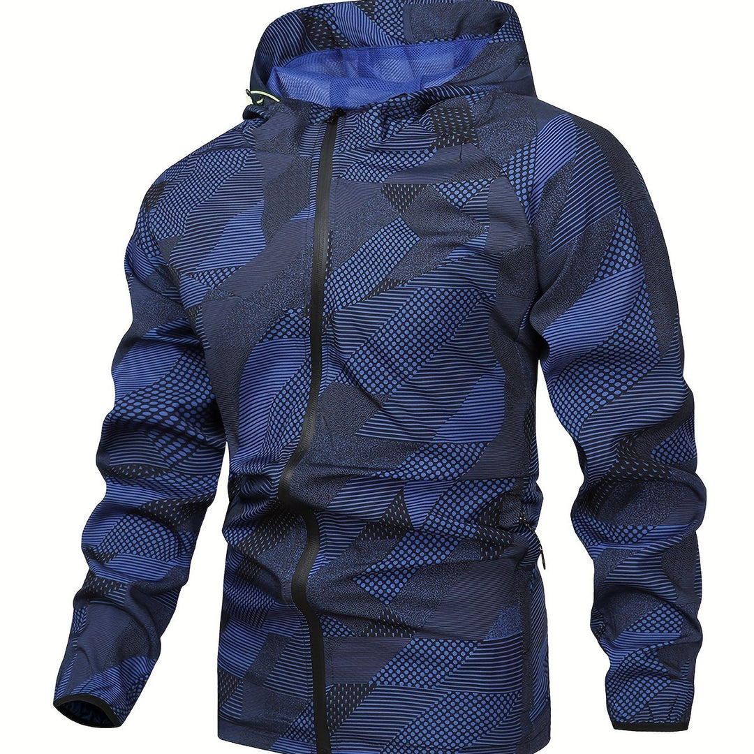 Levoire | Rento Zip-Up Hoodie Bleu