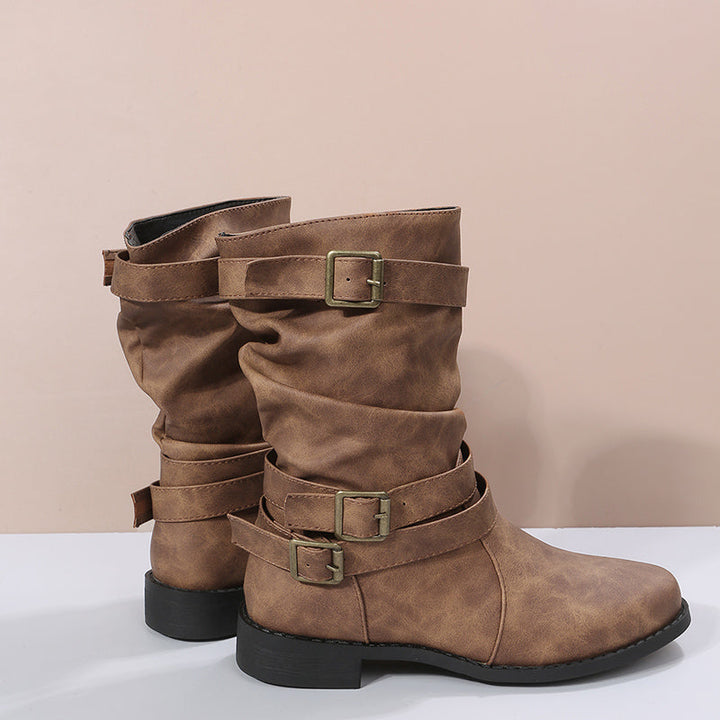 Levoire | Femme Bottes De Cowboy Conscientes De La Mode Semelle Résistante Hellebraun-1 37.5