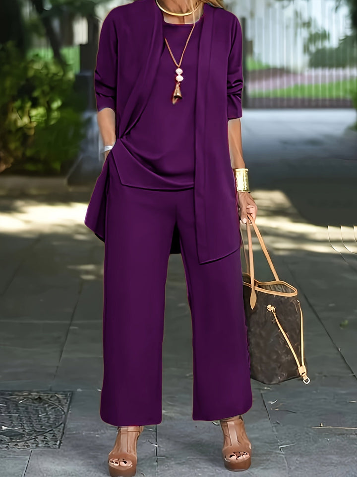 Levoire | Chic Trois Pices Ensemble Lilas