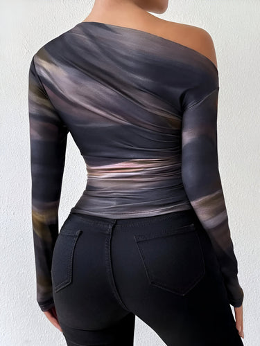 Levoire | T-Shirt Chic Décontracté À Manches Longues
