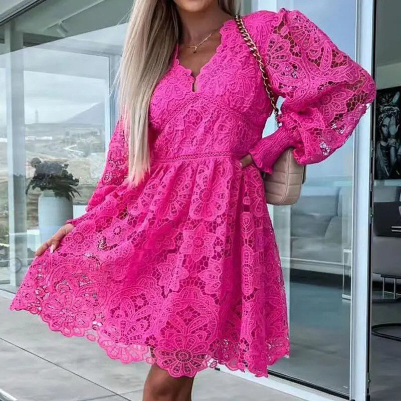 Levoire | Robe Élégante En Dentelle