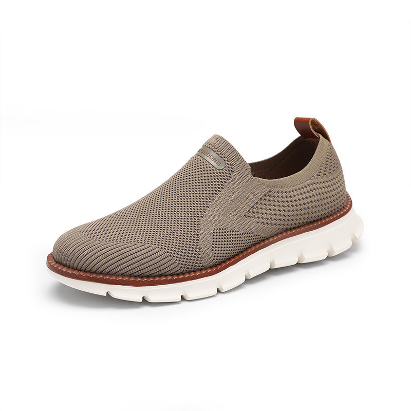 Levoire | Respirant Mesh Khaki Chaussures Pour Hommes
