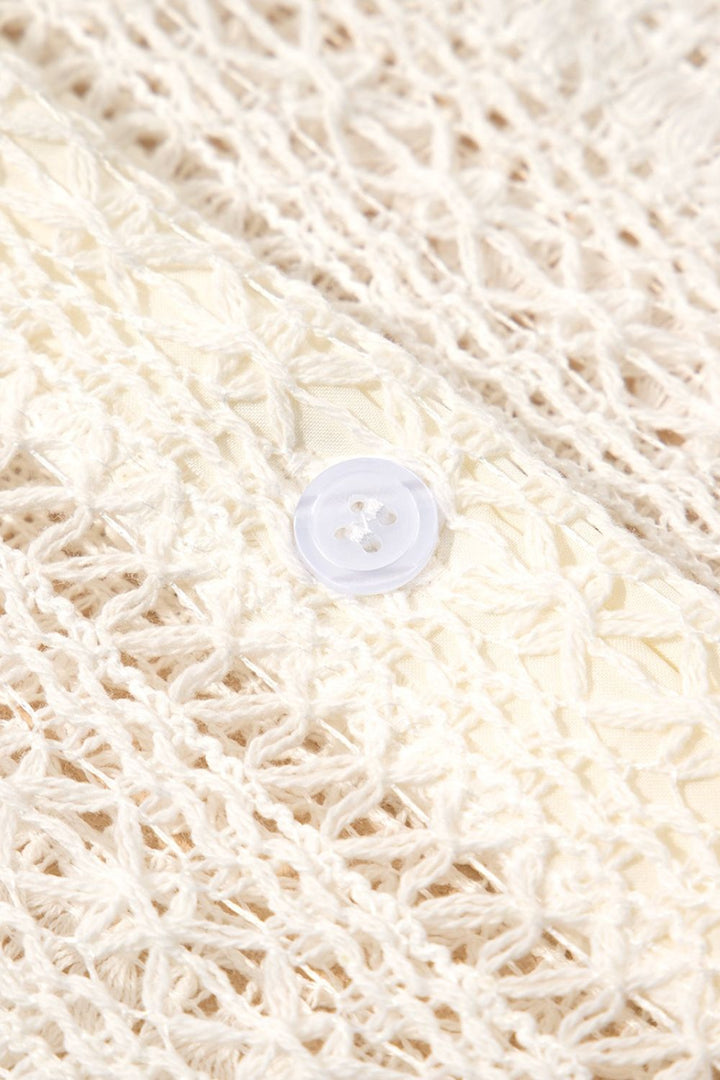 Levoire | Col En Crochet En Dentelle T-Shirt Grande Taille