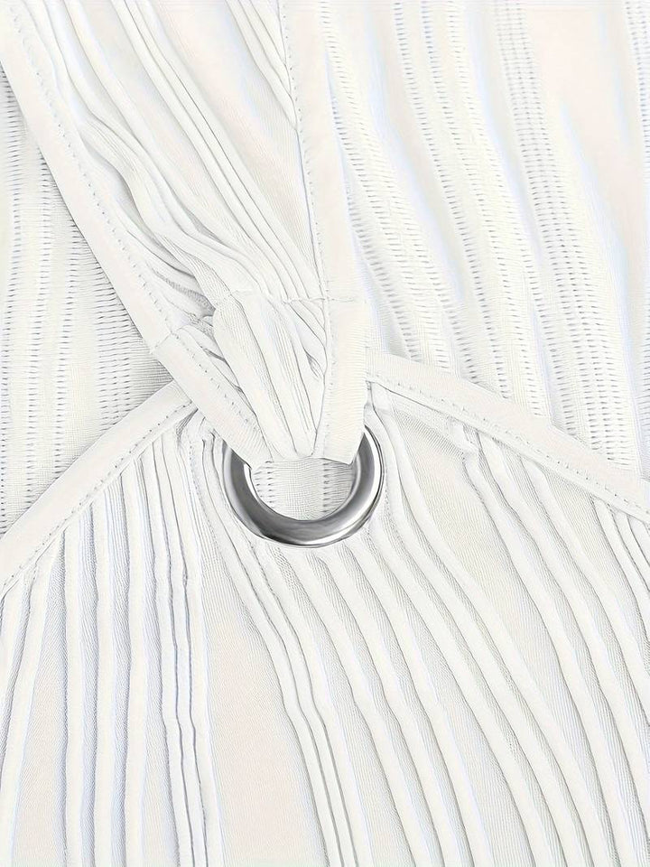 Levoire | Robe À Rayures Ondulées