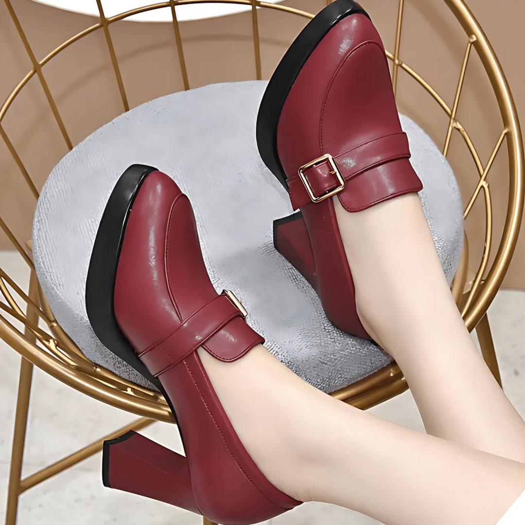 Levoire | Chaussures À Talons Élégantes Avec Détail De Boucle Pour Dames