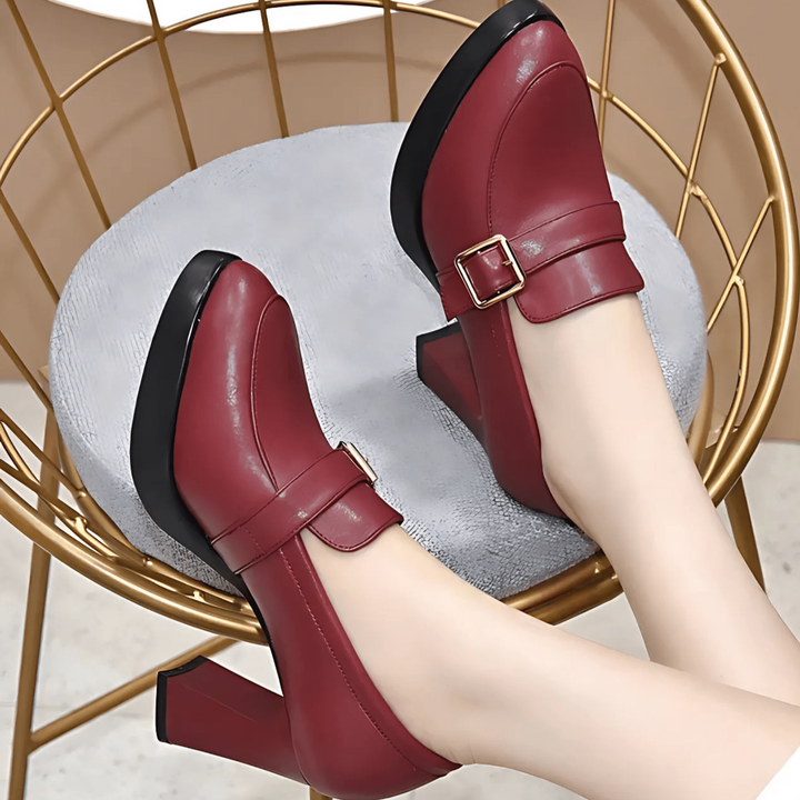 Levoire | Chaussures À Talons Élégantes Avec Détail De Boucle Pour Dames