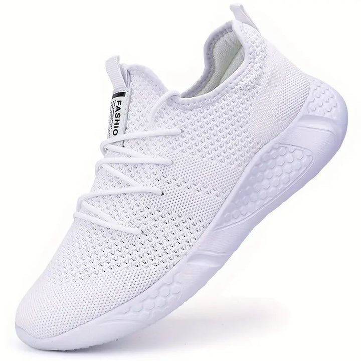 Levoire | Lightweight Shoes With Non-Slip Sole For Unmatched Comfort Blanc