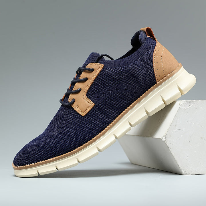 Levoire | Légers Et Respirants Baskets À Lacets 1886 Bleu foncé