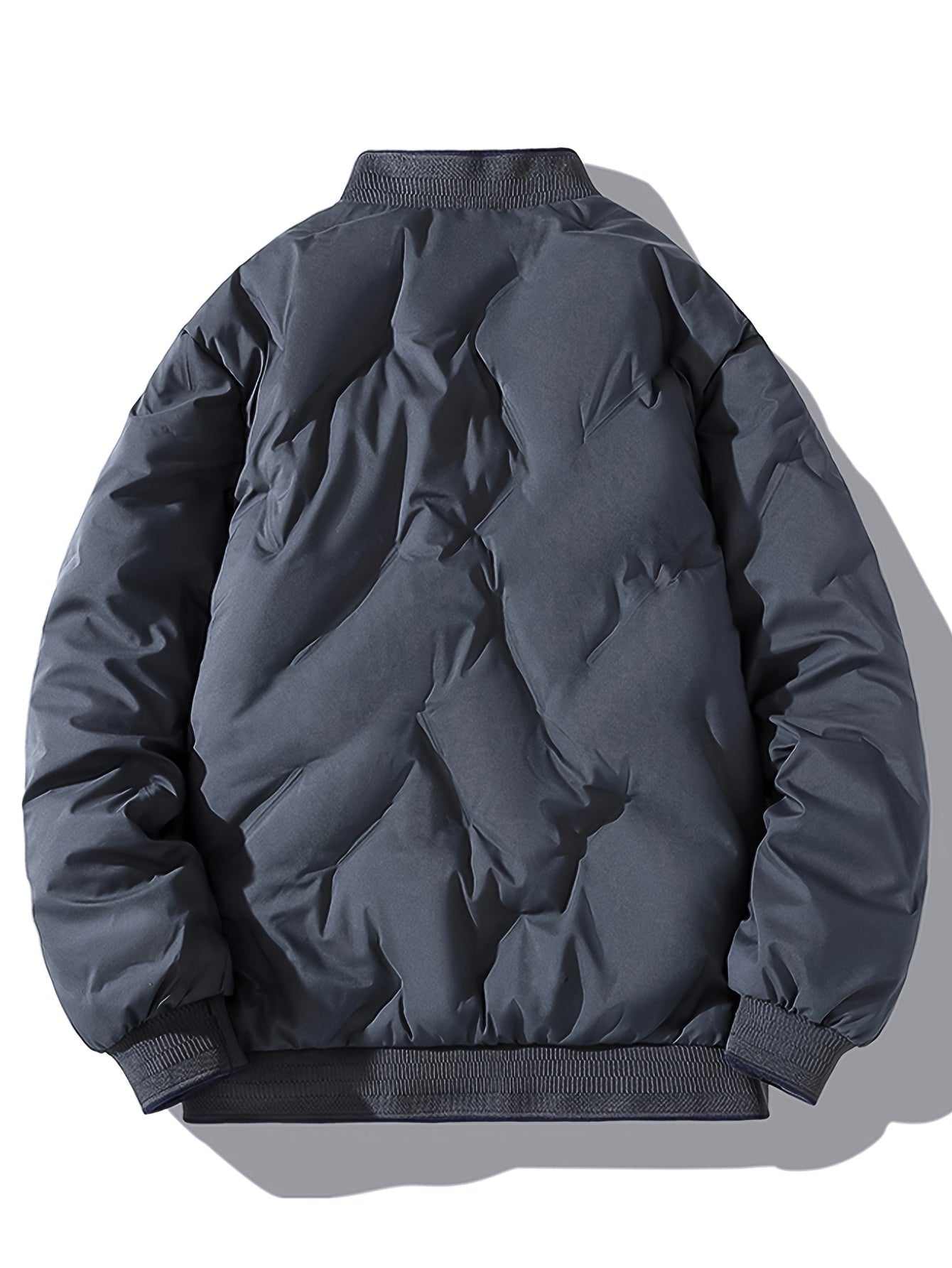 Levoire | Veste À Col Baseball À Manches Longues Avec Fermeture Éclair