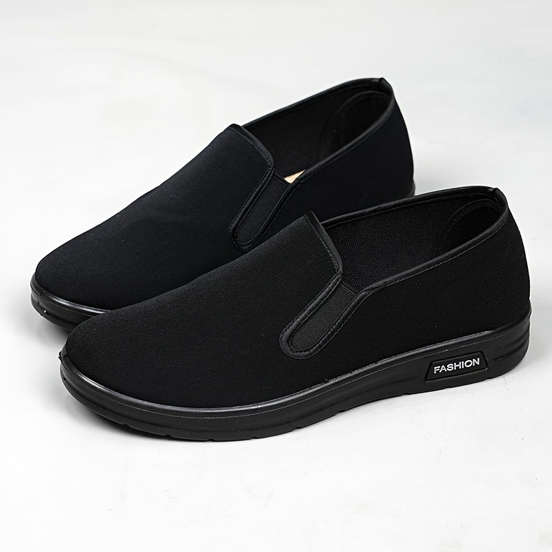 Levoire | Chaussures Décontractées Confortables Pour Hommes En Couleurs Unies Noir