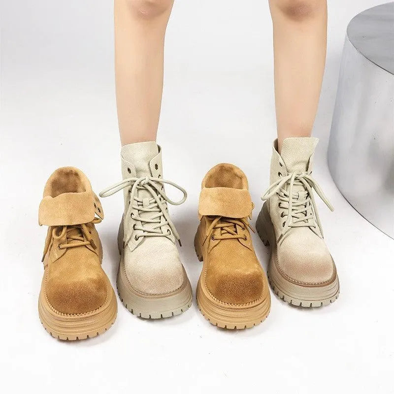 Levoire | Chaussures vintage à semelle épaisse