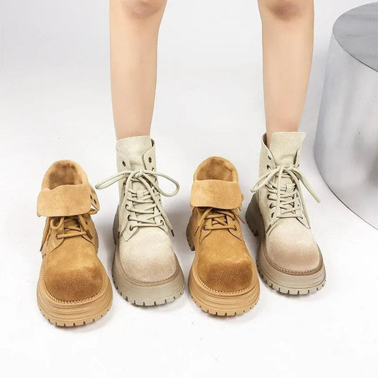 Levoire | Chaussures vintage à semelle épaisse